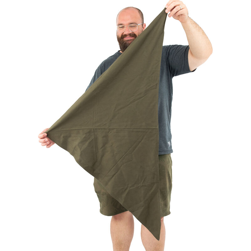Austrian OD Bandana 25.5" x 50" | Issued, , large image number 0